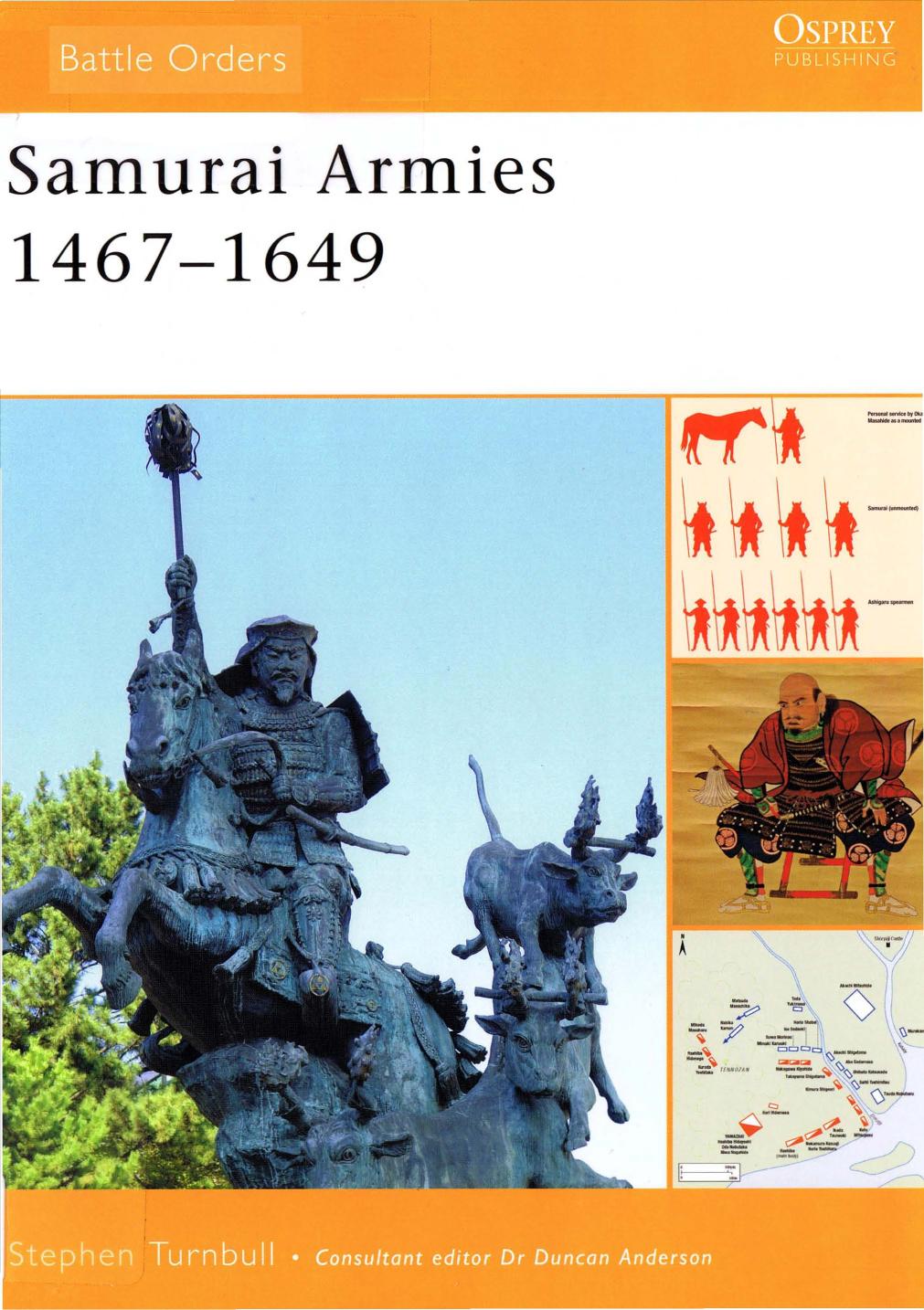 Samurai Armies 1467-1649 (Battle Orders) by Stephen Turnbull