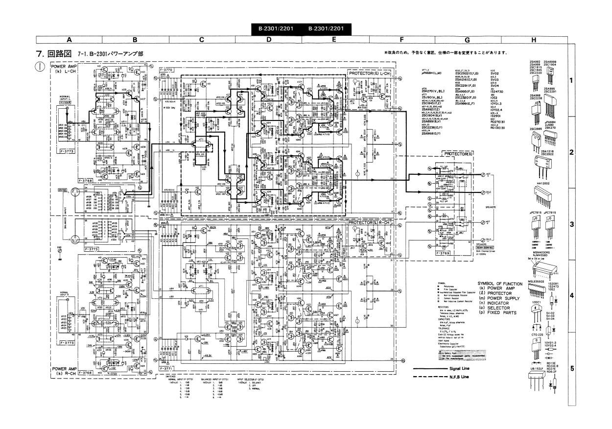 Sansui B2301 and B2201 service manual - sect. 7.1, 7.2 and 7.3 by kl