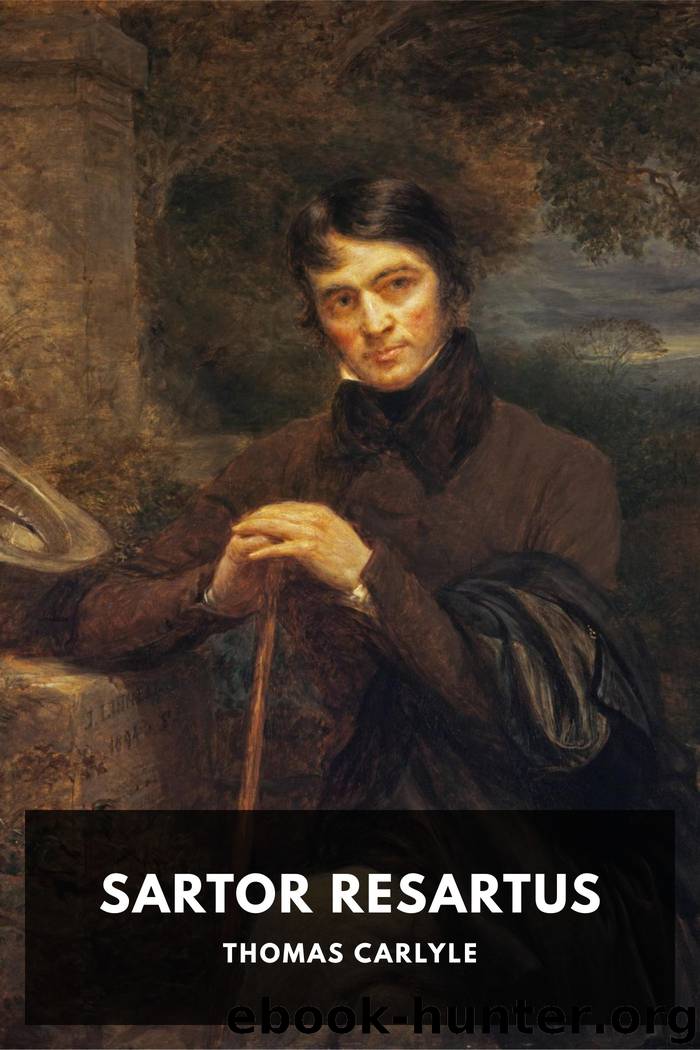 Sartor Resartus by Thomas Carlyle