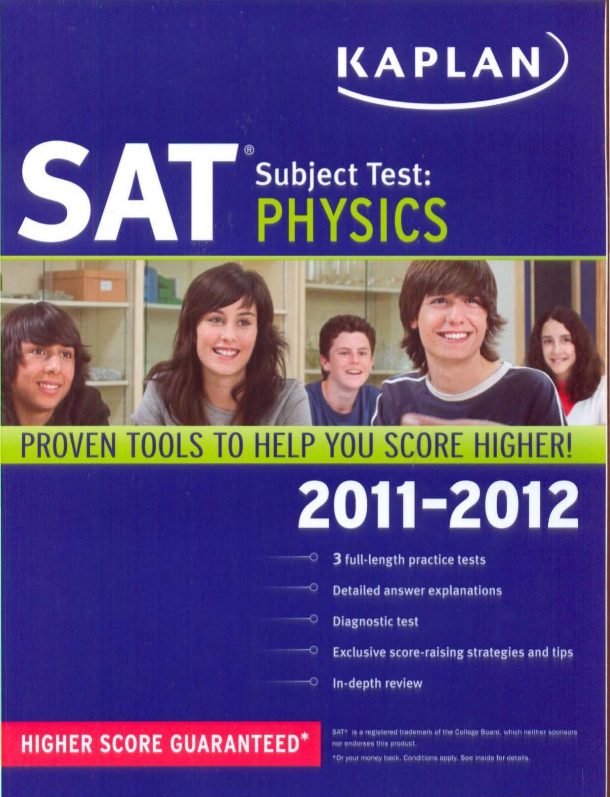 Sat Subject Test: Physics by Hugh Henderson