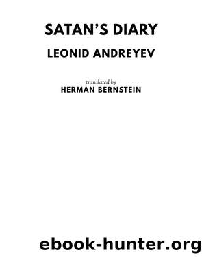 Satanâs Diary by Leonid Andreyev