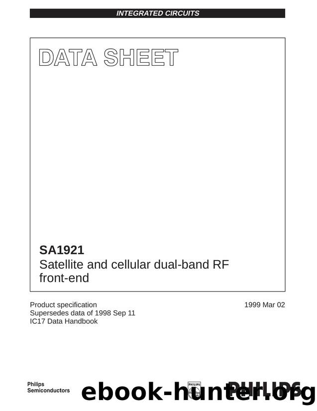 Satellite and cellular dual-band RF front-end by Philips Semiconductors
