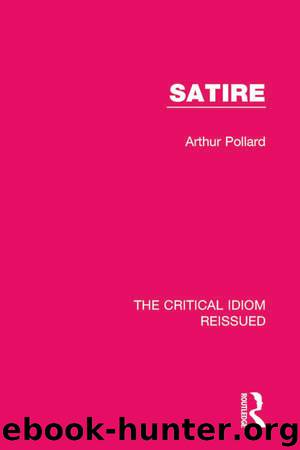 Satire by Pollard Arthur;