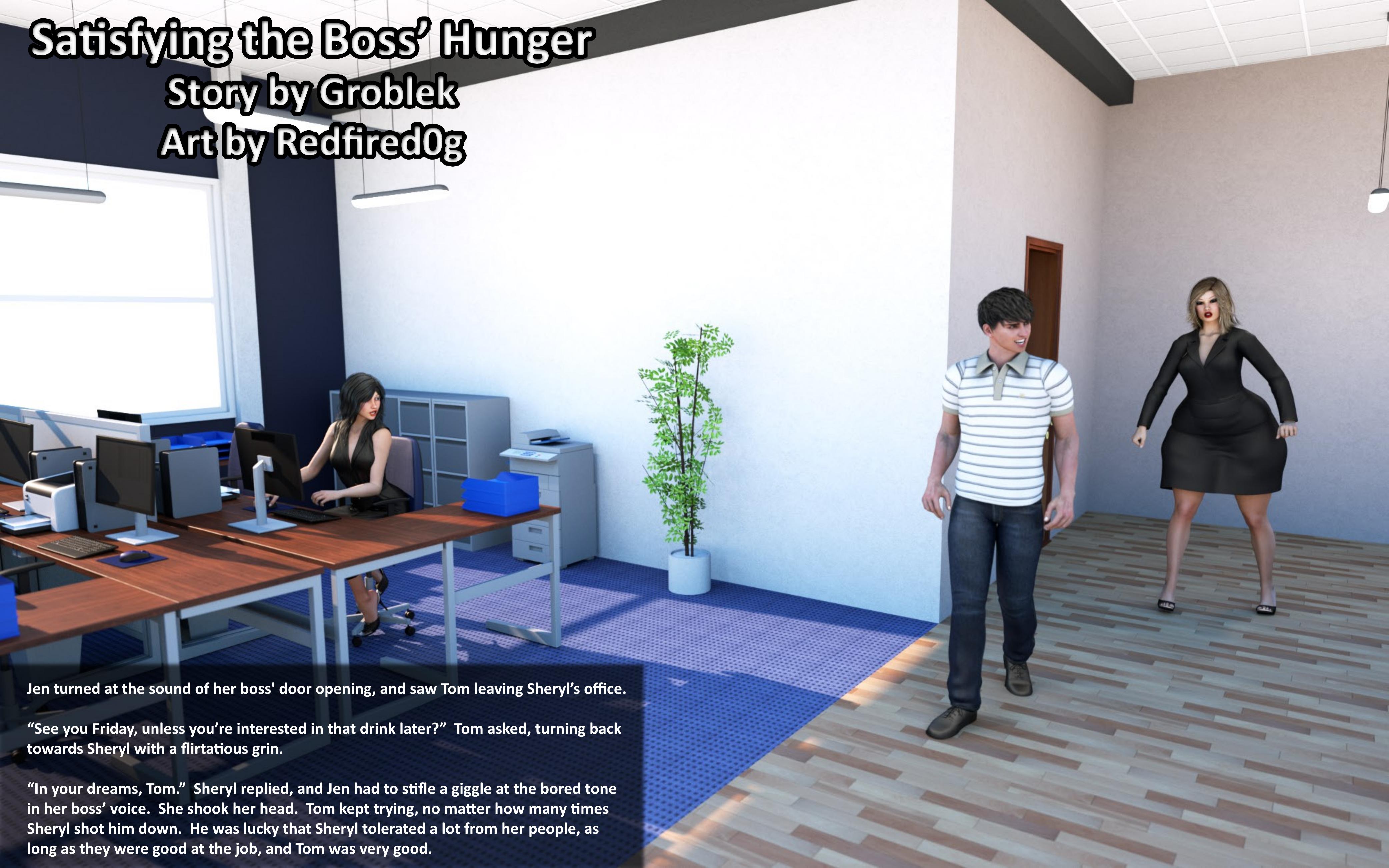 Satisfying The Boss Hunger by Part 1