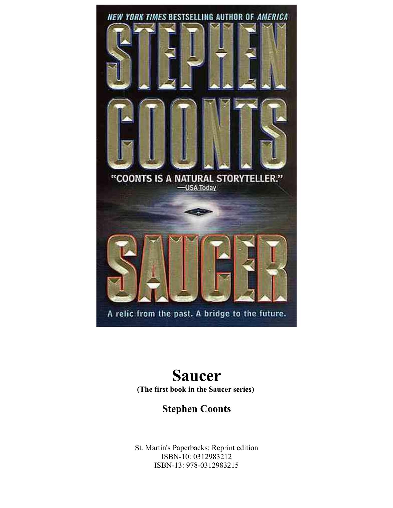 Saucer by Stephen Coonts