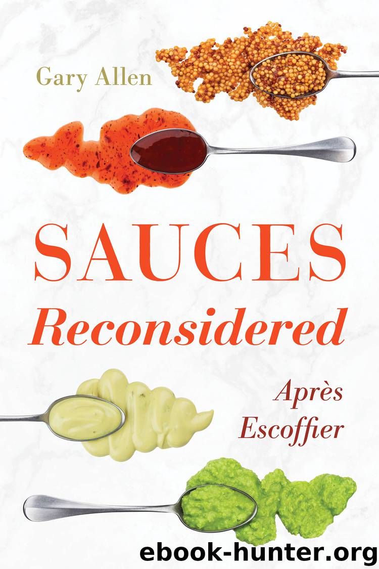Sauces Reconsidered by Gary Allen