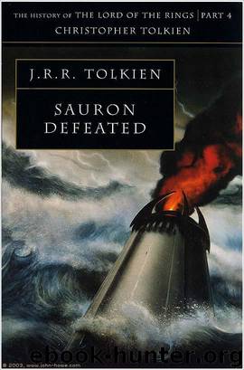 Sauron Defeated by J.R.R. Tolkien Christopher Tolkien