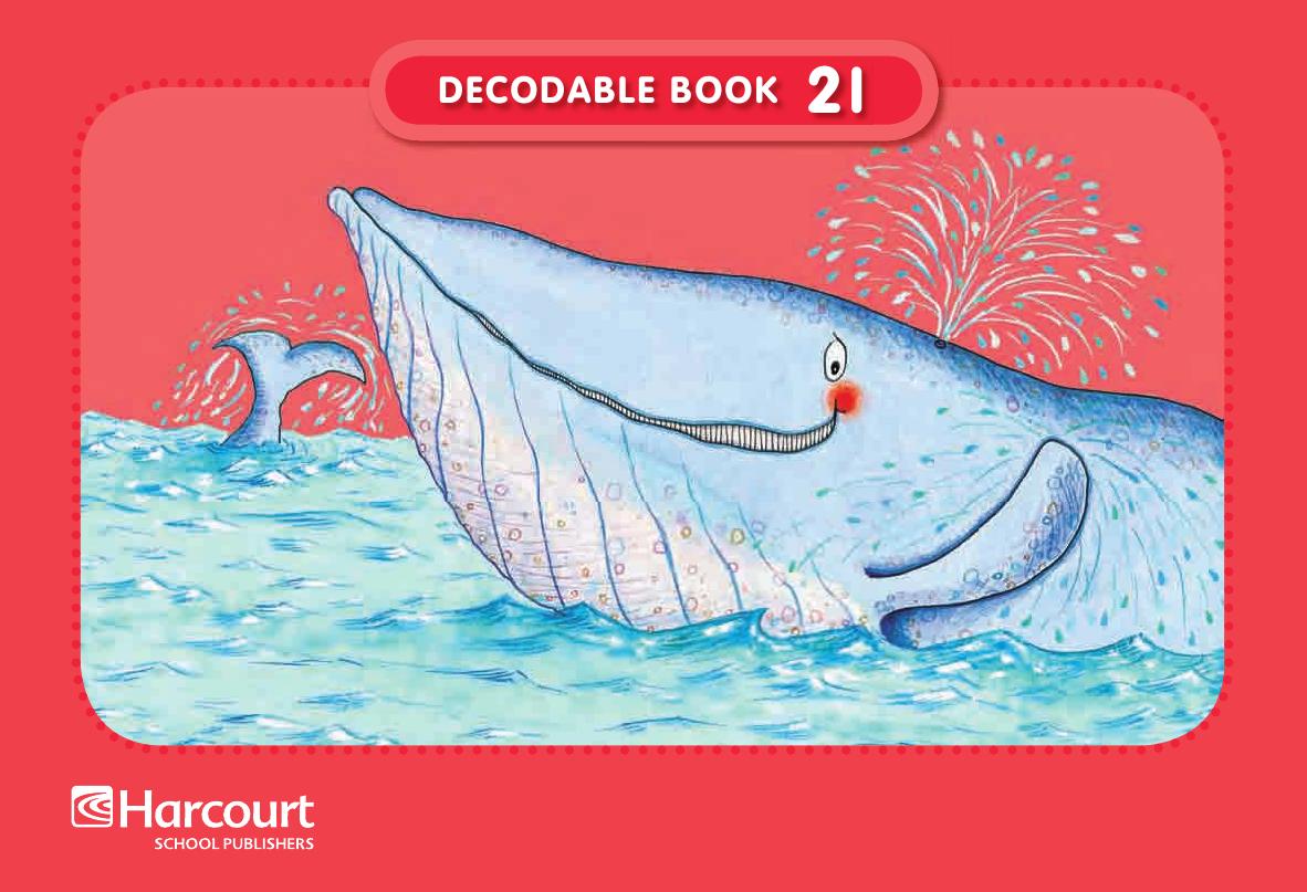 Save the Whales - Decodable Book 21 Grade 1 by Linda Barr illustrated by Matt Buckingham