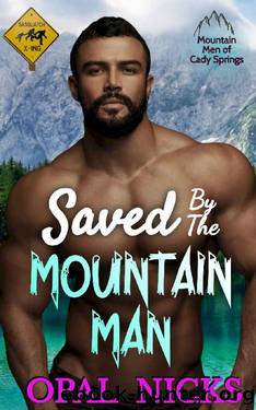 Saved By The Mountain Man: An Age Gap Instalove Romance (Mountain Men of Cady Springs) by Opal Nicks