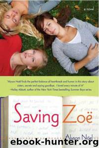 Saving Zoe by Alyson Noel