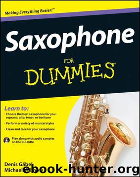 Saxophone for Dummies by Gabel Denis; Villmow Michael;