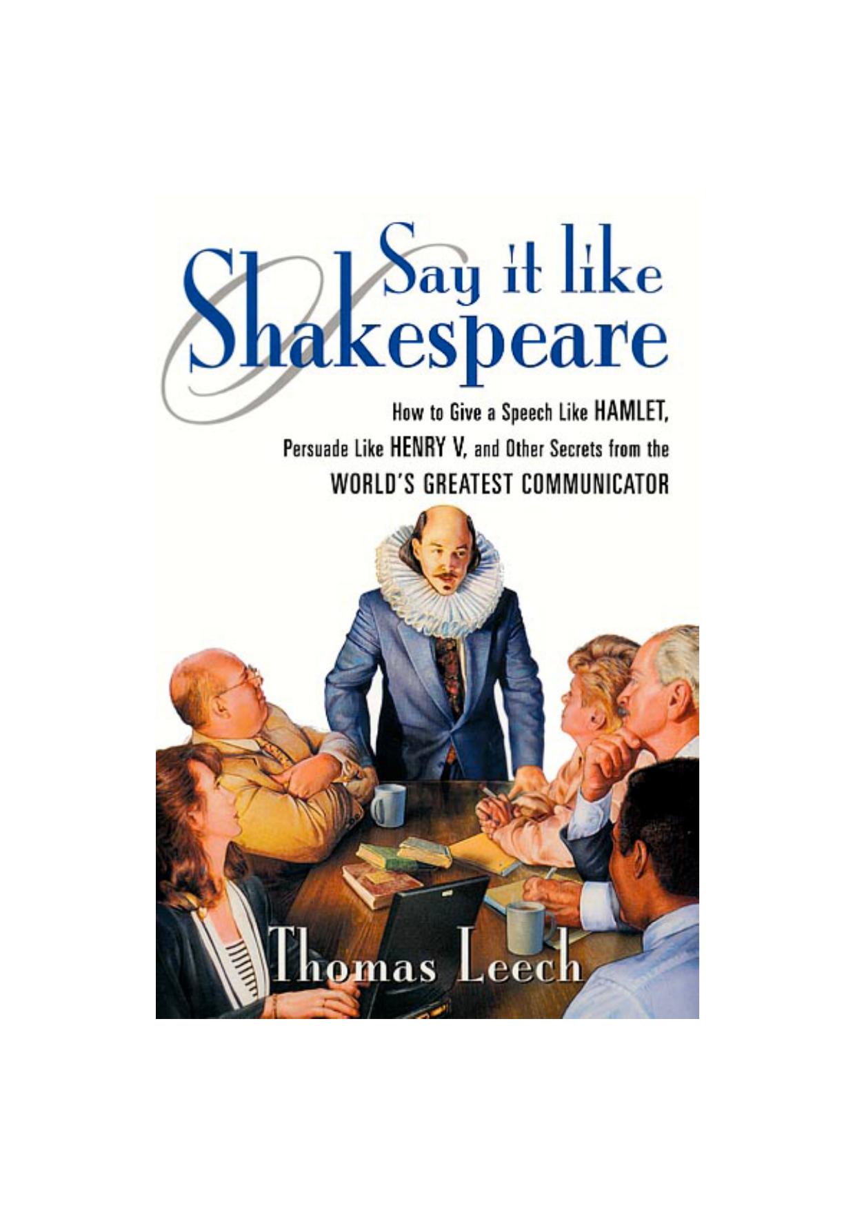 Say It Like Shakespeare.pdf by The Saint