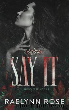 Say It: An Omegaverse Why Choose Enemies to Lovers Romance (Shadowverse Book 1) by Raelynn Rose