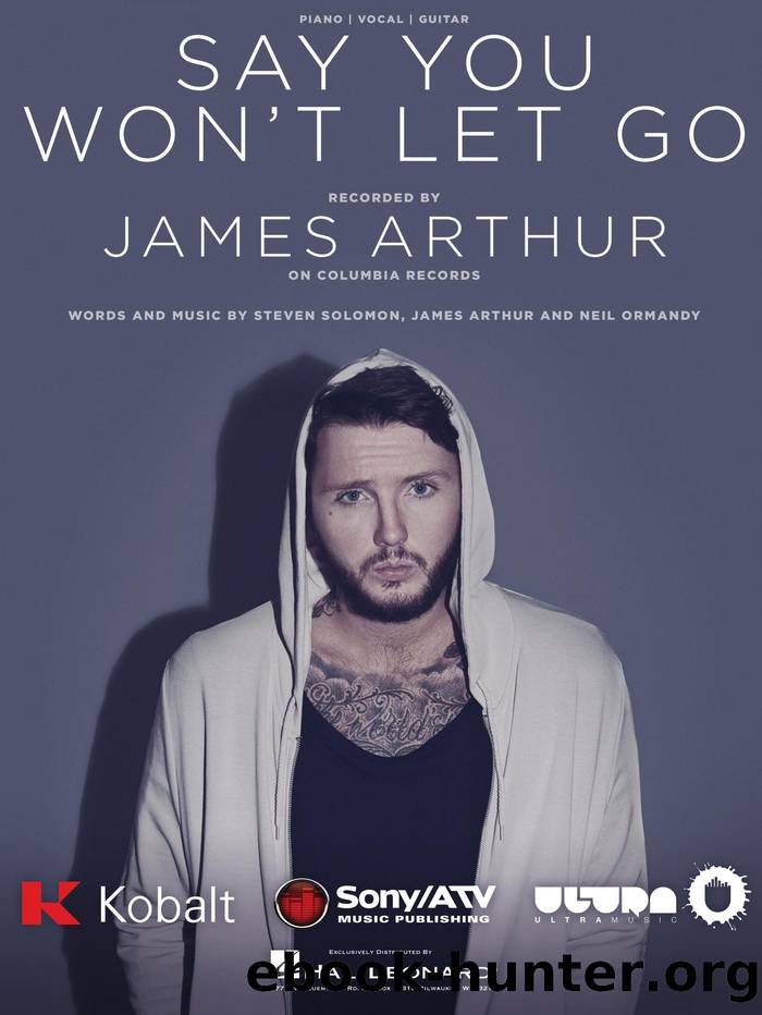 Say You Won't Let Go Sheet Music by James Arthur