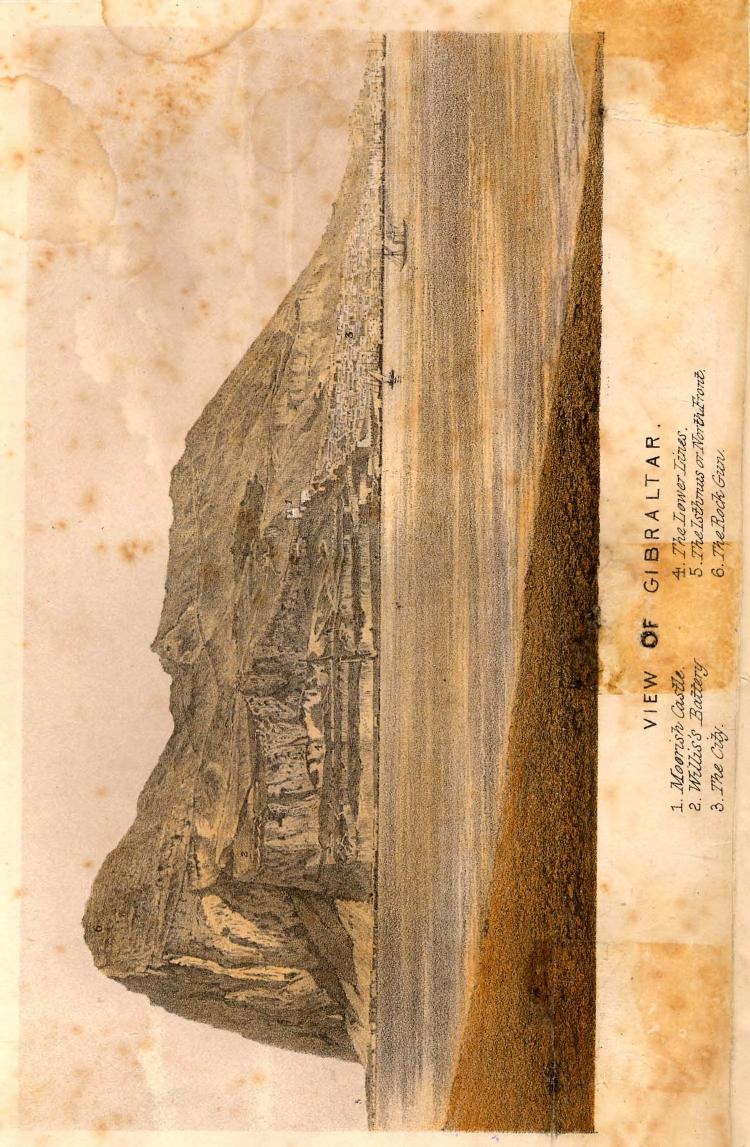Sayer, WITH Original AND Unpublished Letters FROM THE Prince OF Hesse - The history of gibraltar and of its political relation to events in europe from by 1862