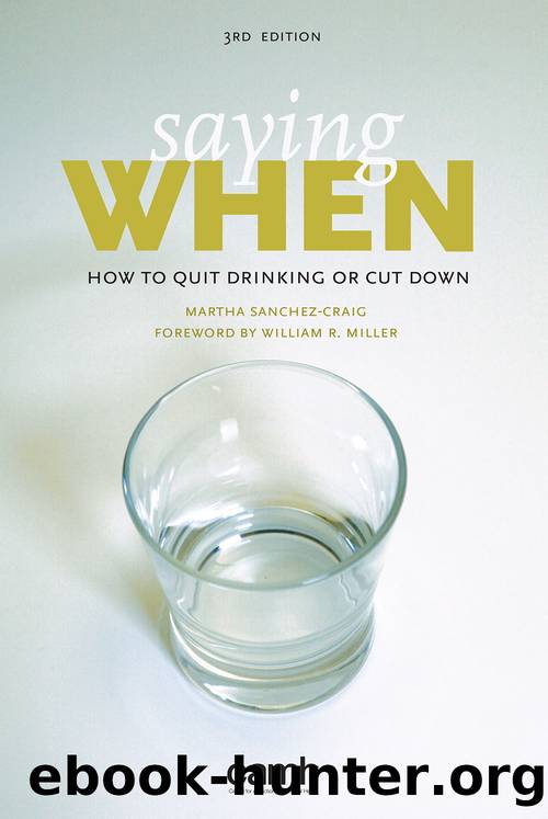 Saying When by Martha Sanchez-Craig