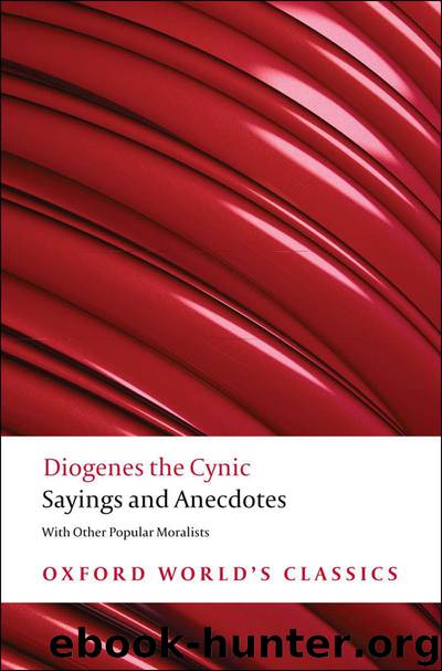 Sayings and Anecdotes: with Other Popular Moralists (Oxford World's Classics) by Robin Hard