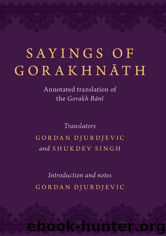 Sayings of Gorakhnath by Gordan Djurdjevic
