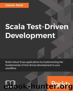Scala Test-Driven Development by Gaurav Sood