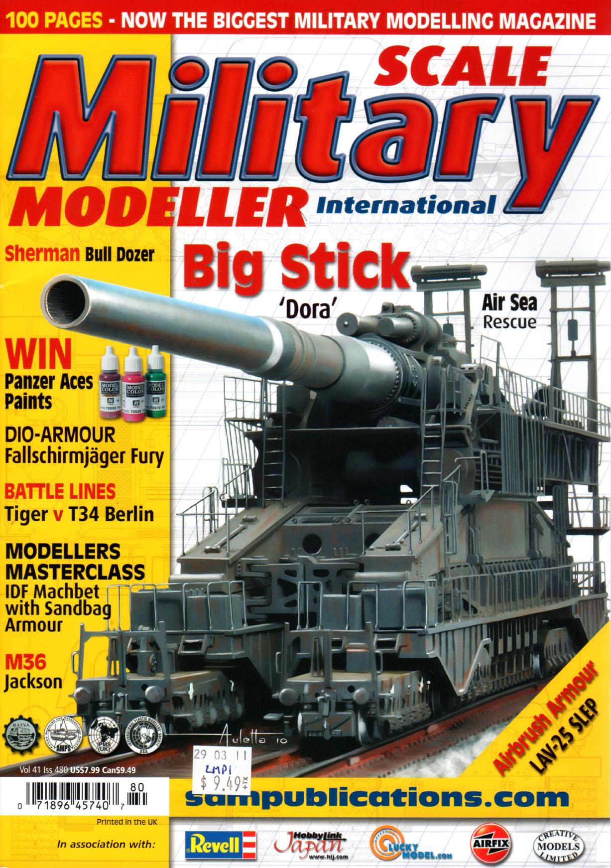 Scale Military Modeller International by Volume 41 Issue 480 (2011-03)