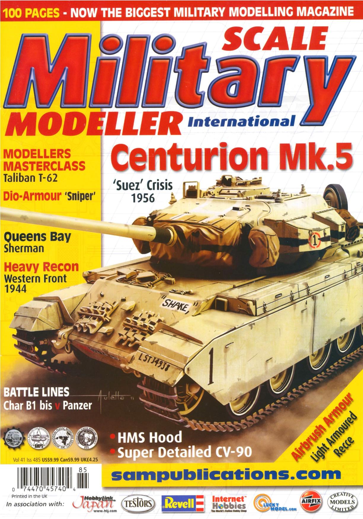 Scale Military Modeller International by Volume 41 Issue 485 (2011-08)