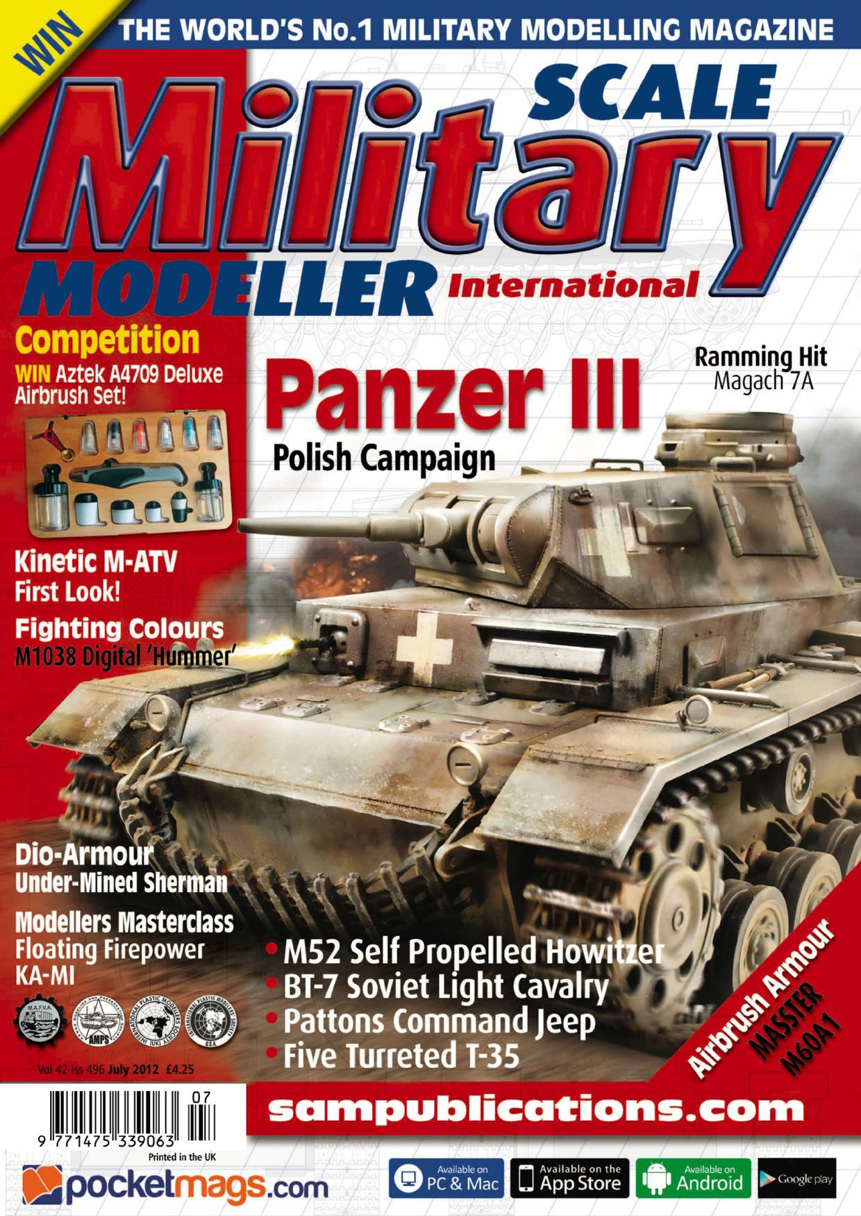 Scale Military Modeller International by Volume 42 Issue 496 (2012-07)