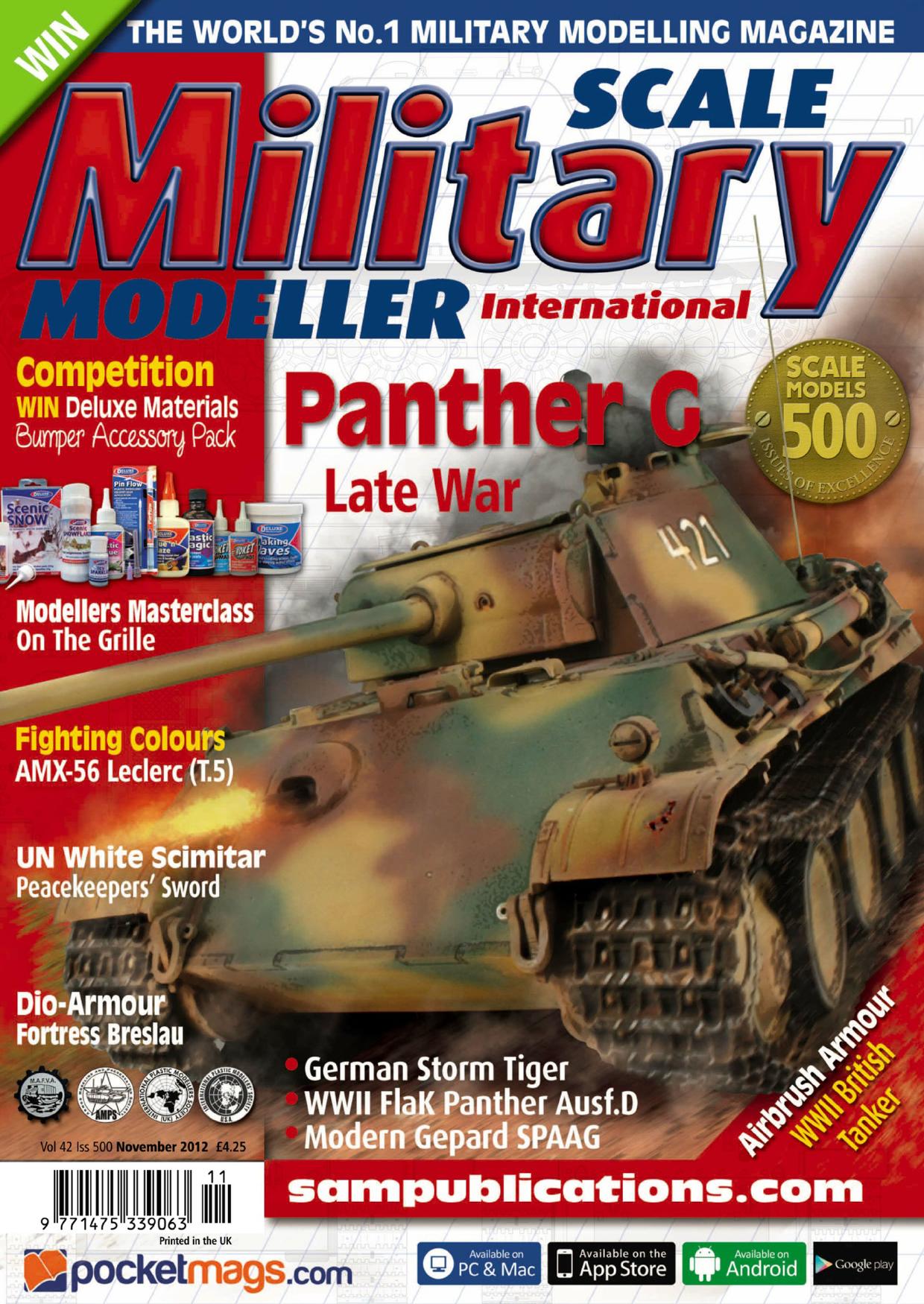 Scale Military Modeller International by Volume 42 Issue 500 (2012-11)