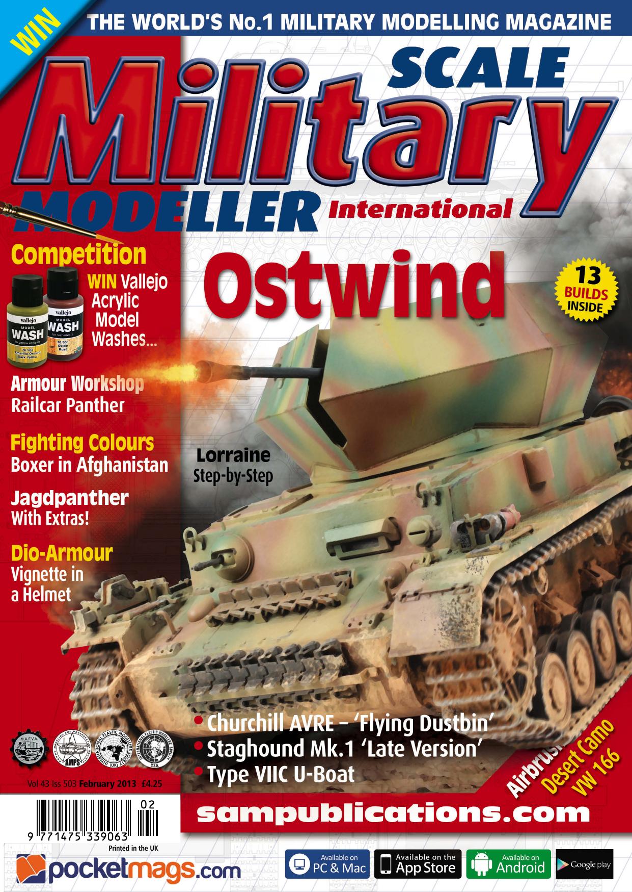 Scale Military Modeller International by Volume 43 Issue 503 (2013-02)