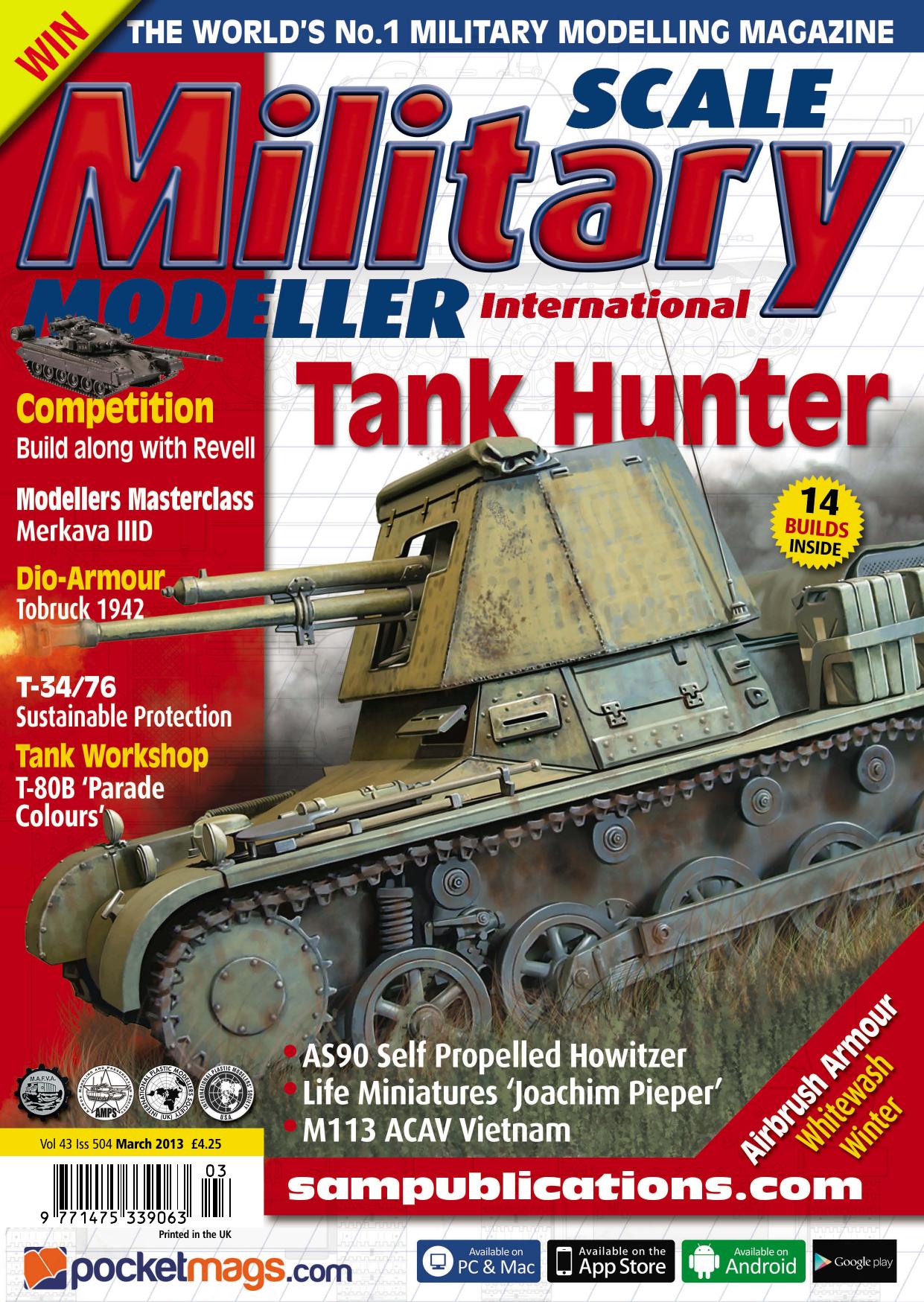Scale Military Modeller International by Volume 43 Issue 504 (2013-03)