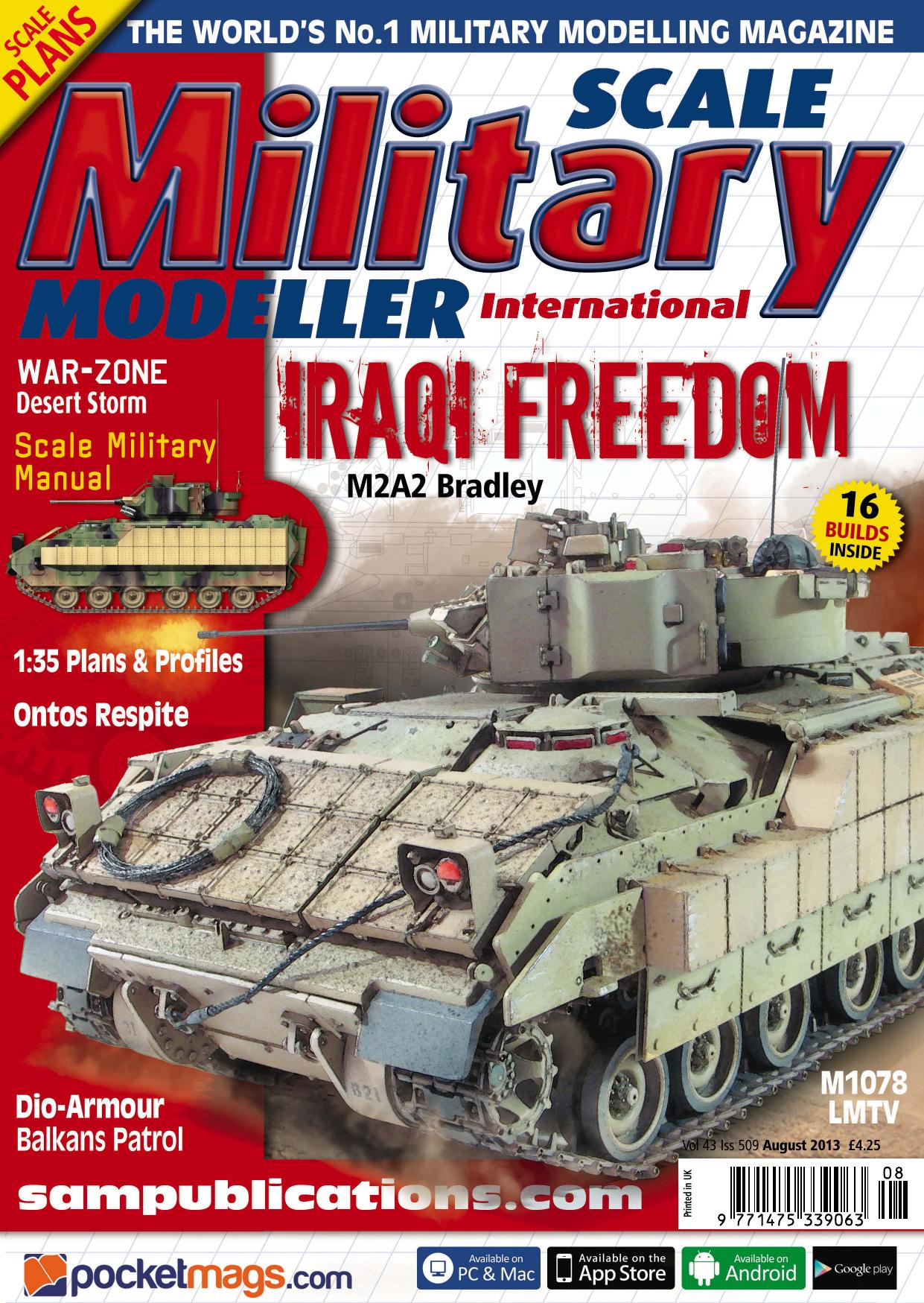 Scale Military Modeller International by Volume 43 Issue 509 (2013-08)