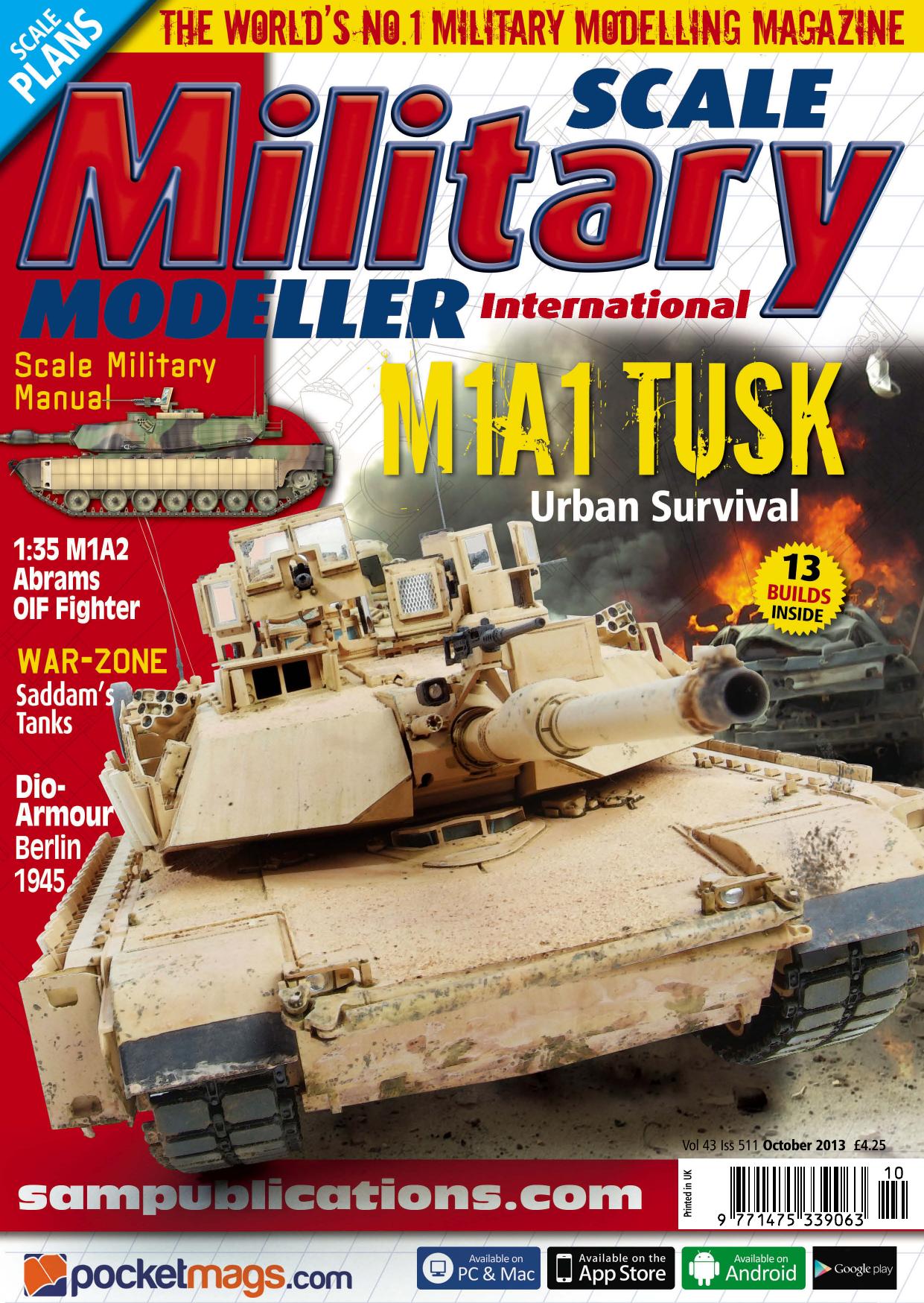 Scale Military Modeller International by Volume 43 Issue 511 (2013-10)
