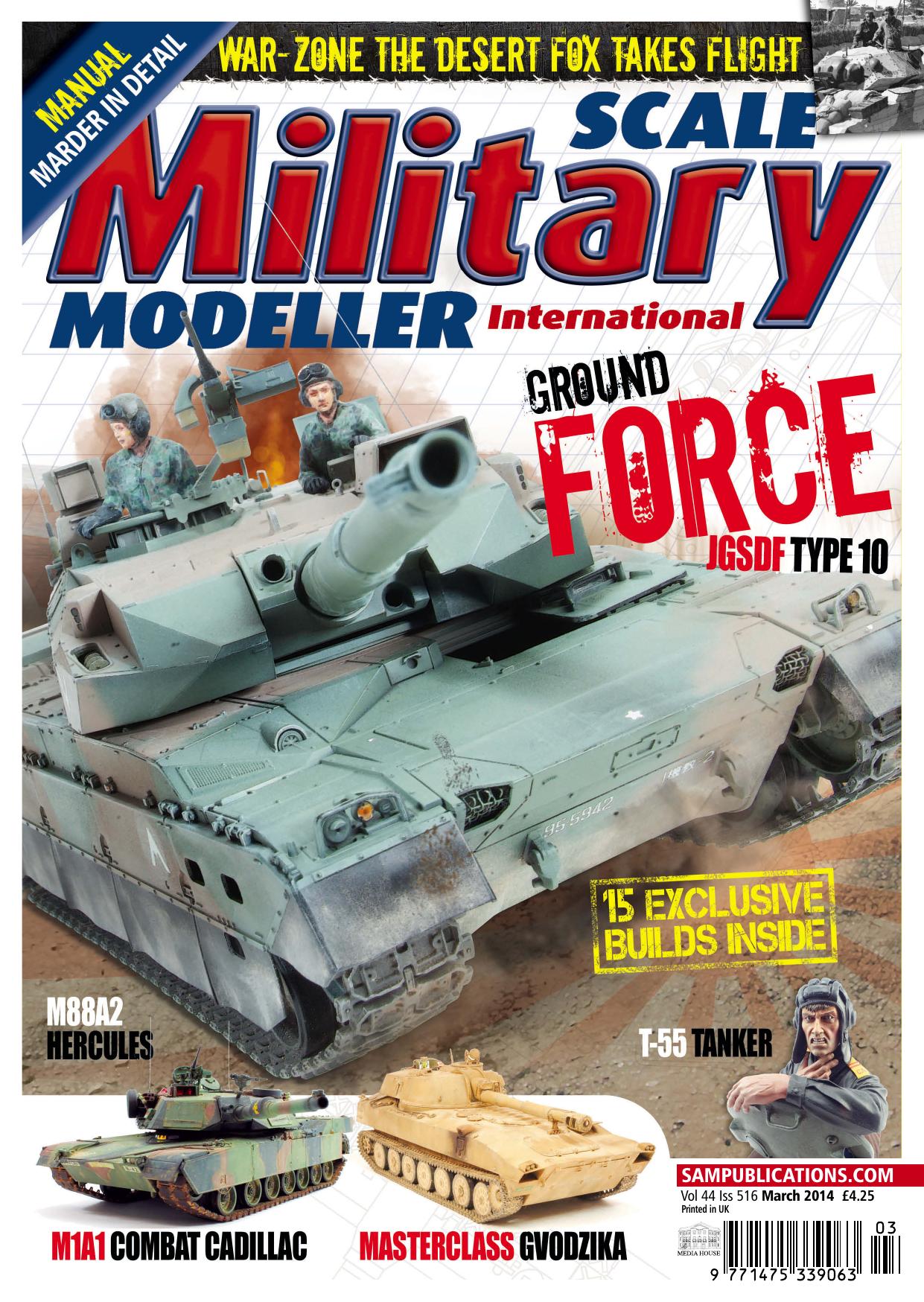 Scale Military Modeller International by Volume 44 Issue 516 (2014-03)