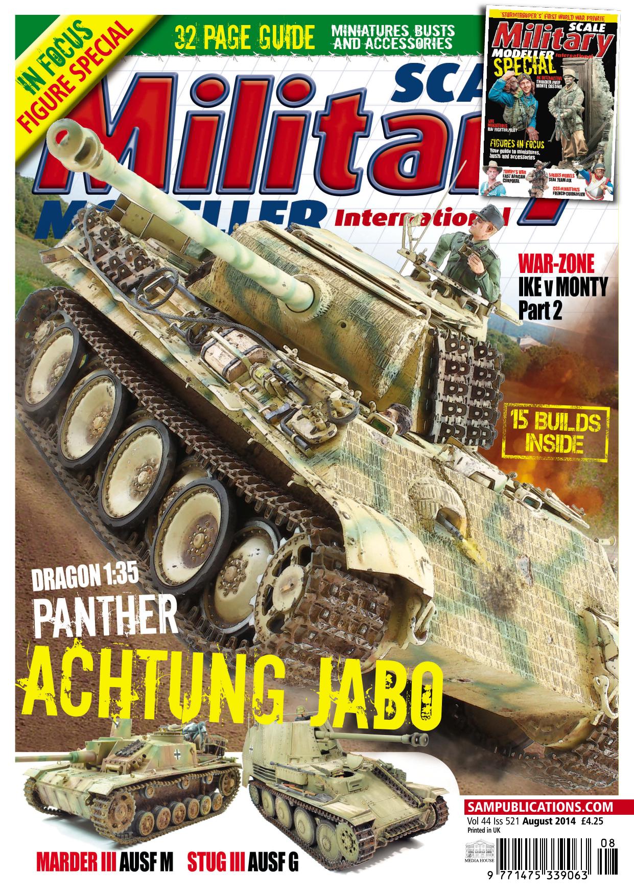 Scale Military Modeller International by Volume 44 Issue 521 (2014-08)