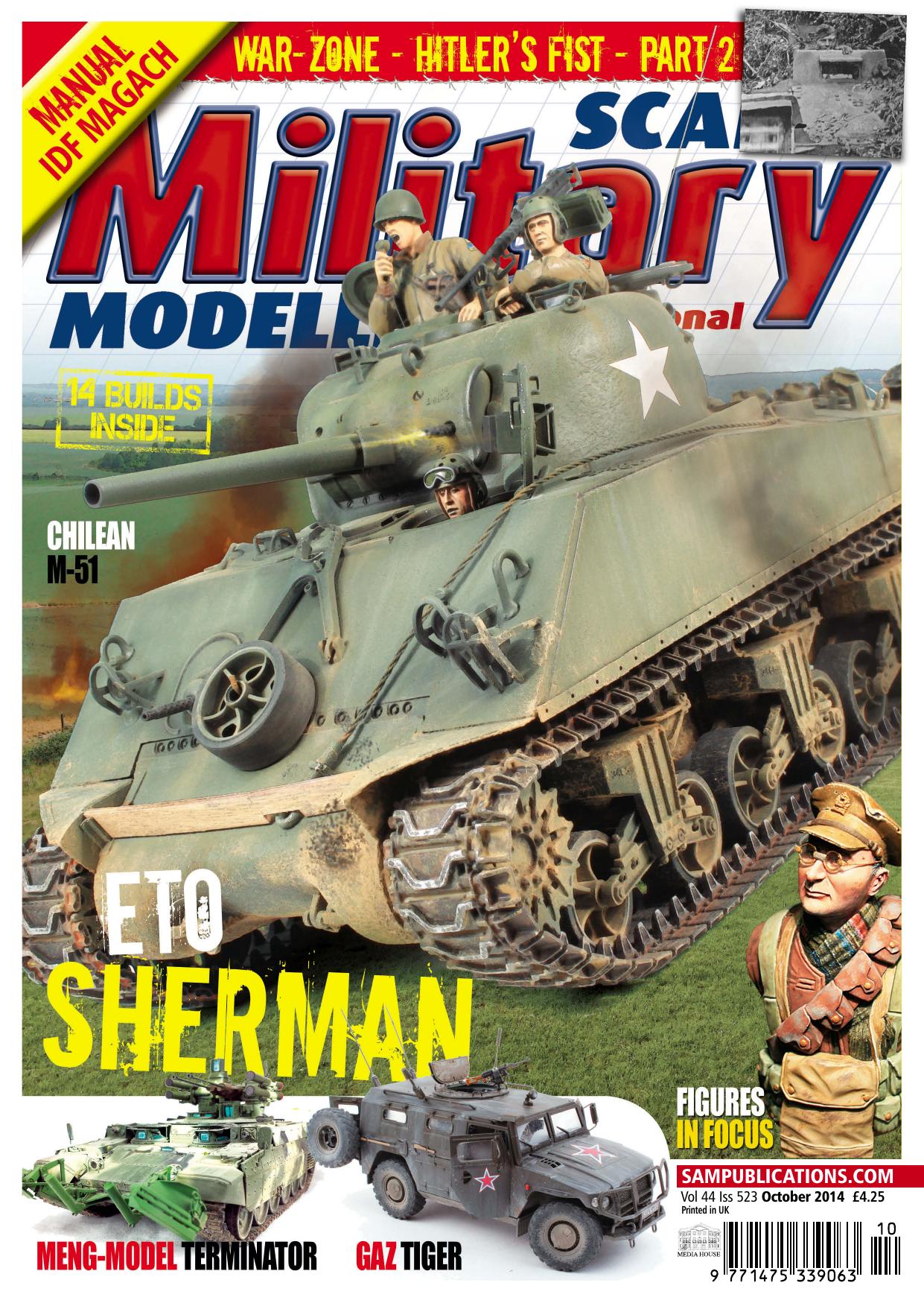 Scale Military Modeller International by Volume 44 Issue 523 (2014-10)