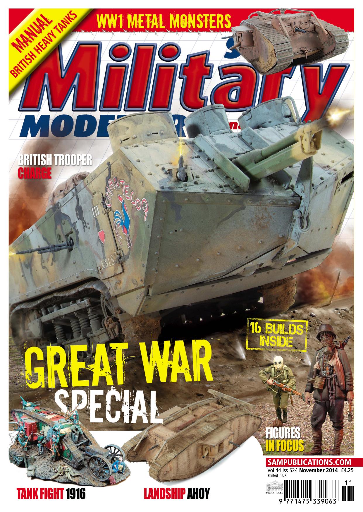 Scale Military Modeller International by Volume 44 Issue 524 (2014-11)