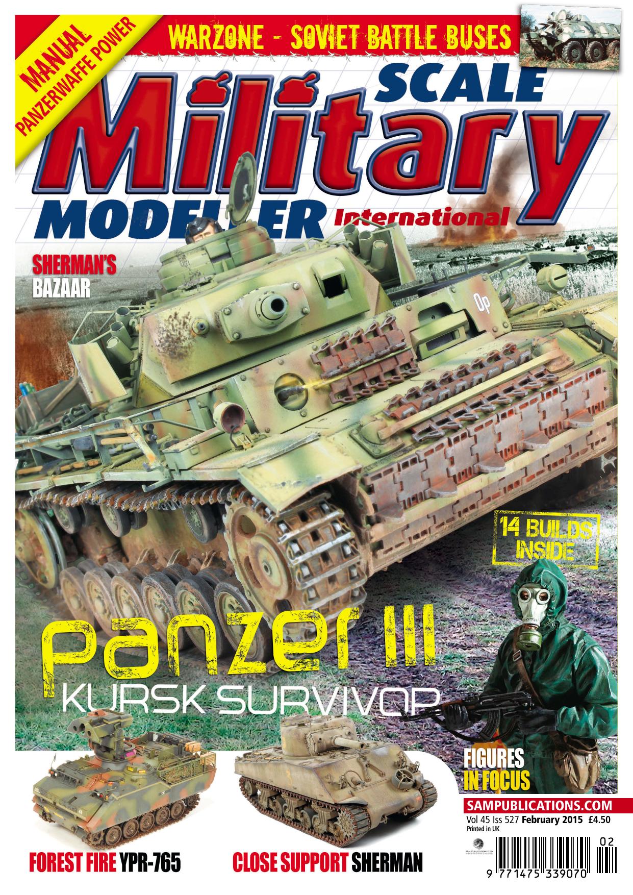 Scale Military Modeller International by Volume 45 Issue 527 (2015-02)