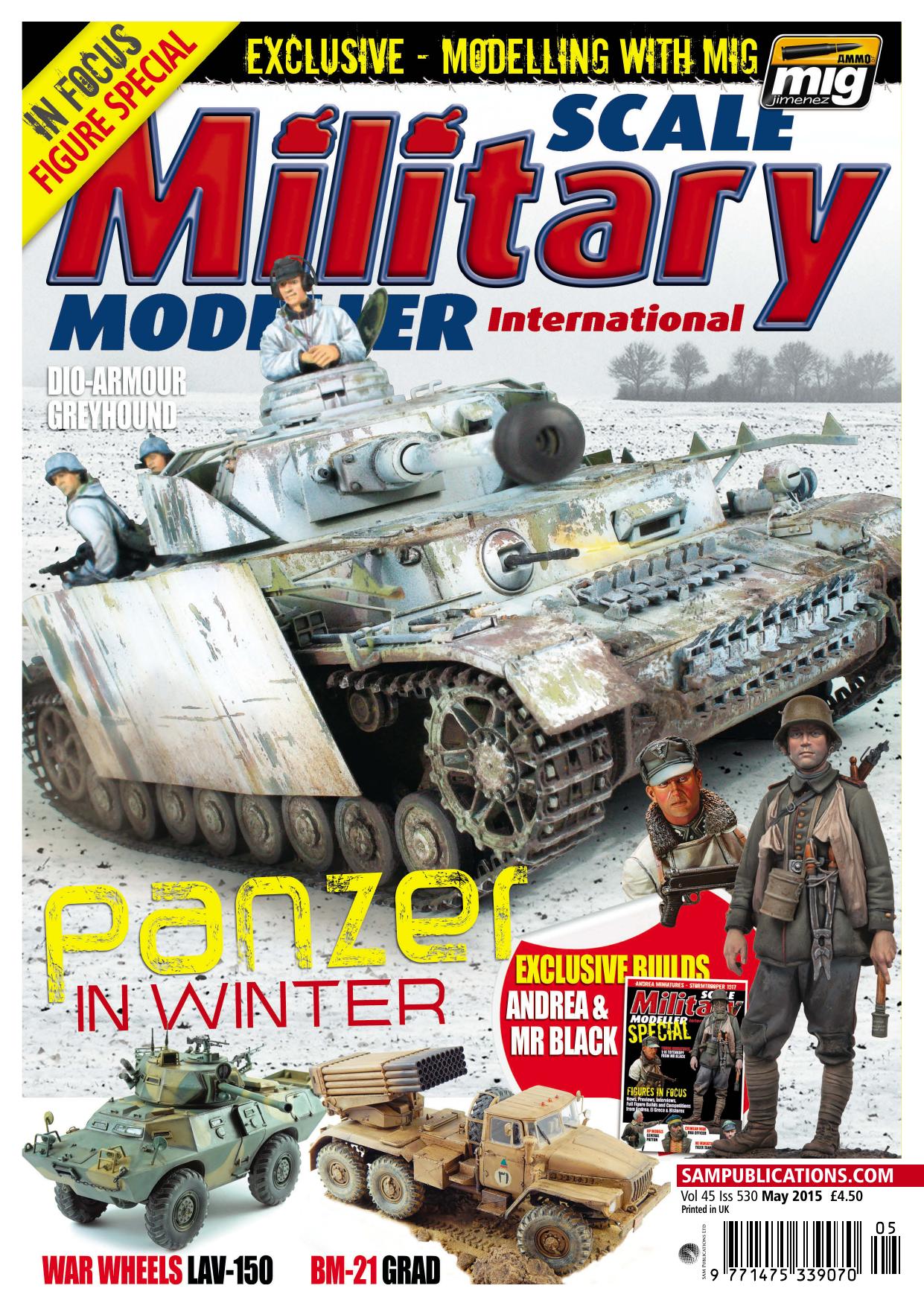 Scale Military Modeller International by Volume 45 Issue 530 (2015-05)