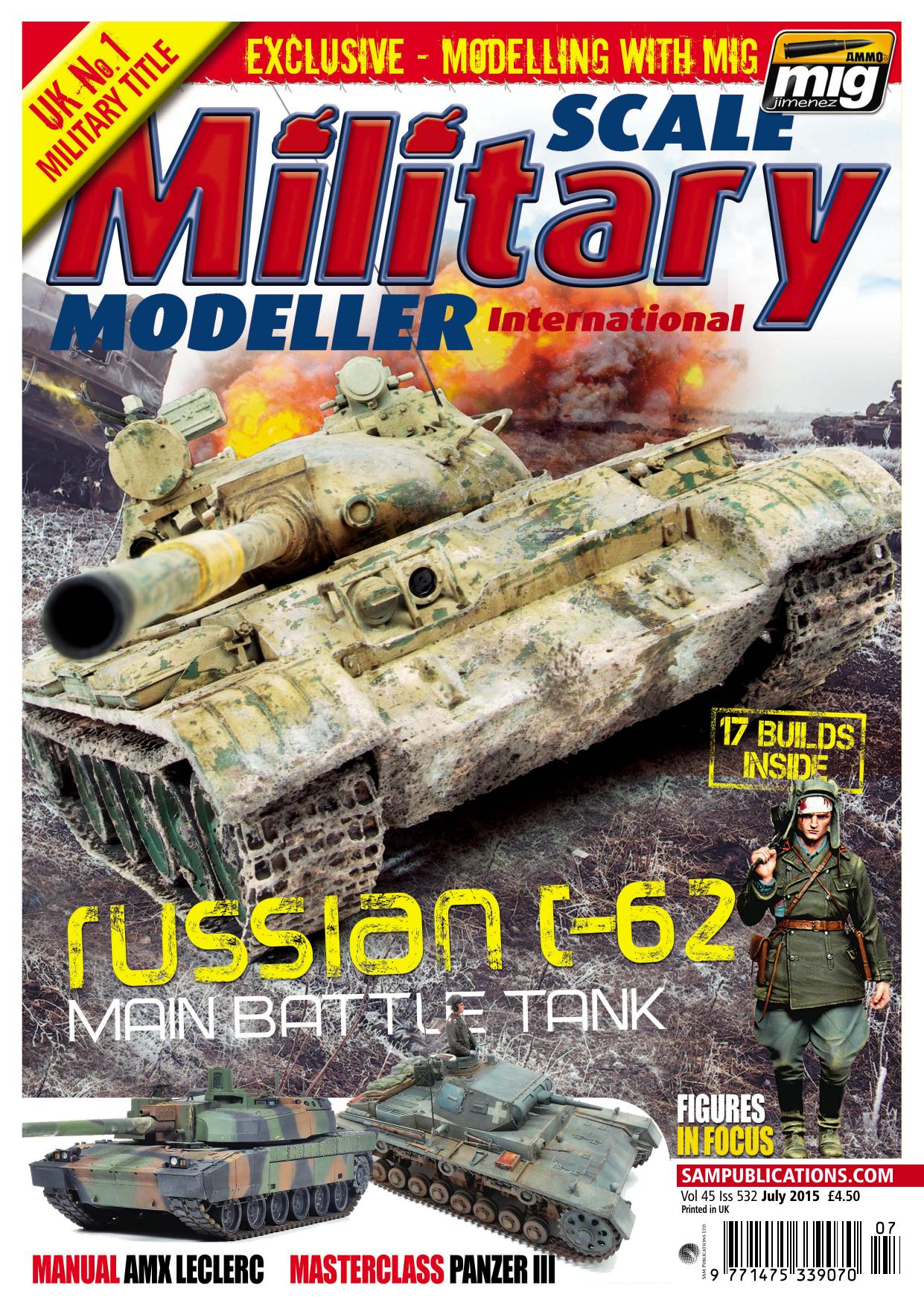 Scale Military Modeller International by Volume 45 Issue 532 (2015-07)