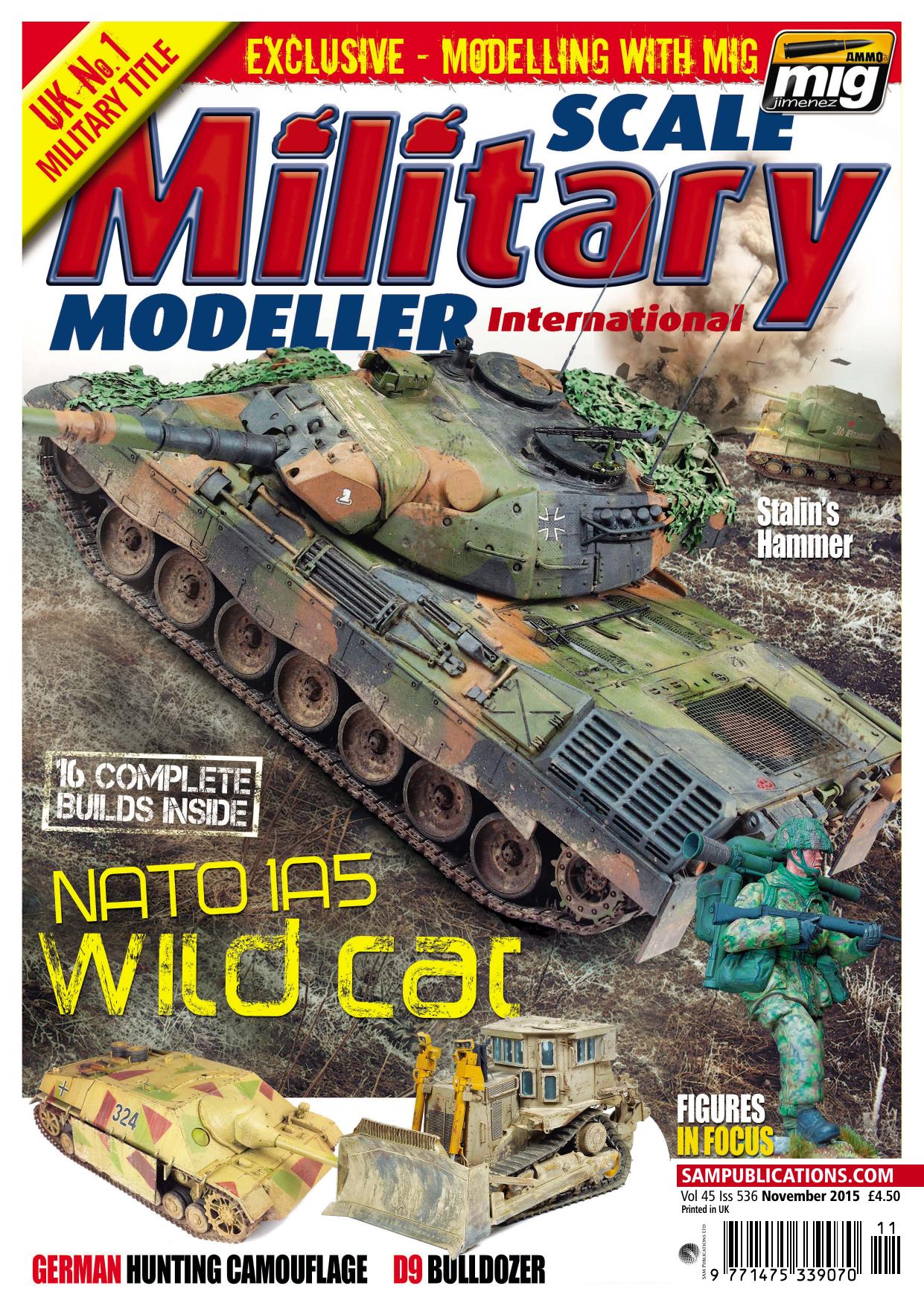 Scale Military Modeller International by Volume 45 Issue 536 (2015-11)