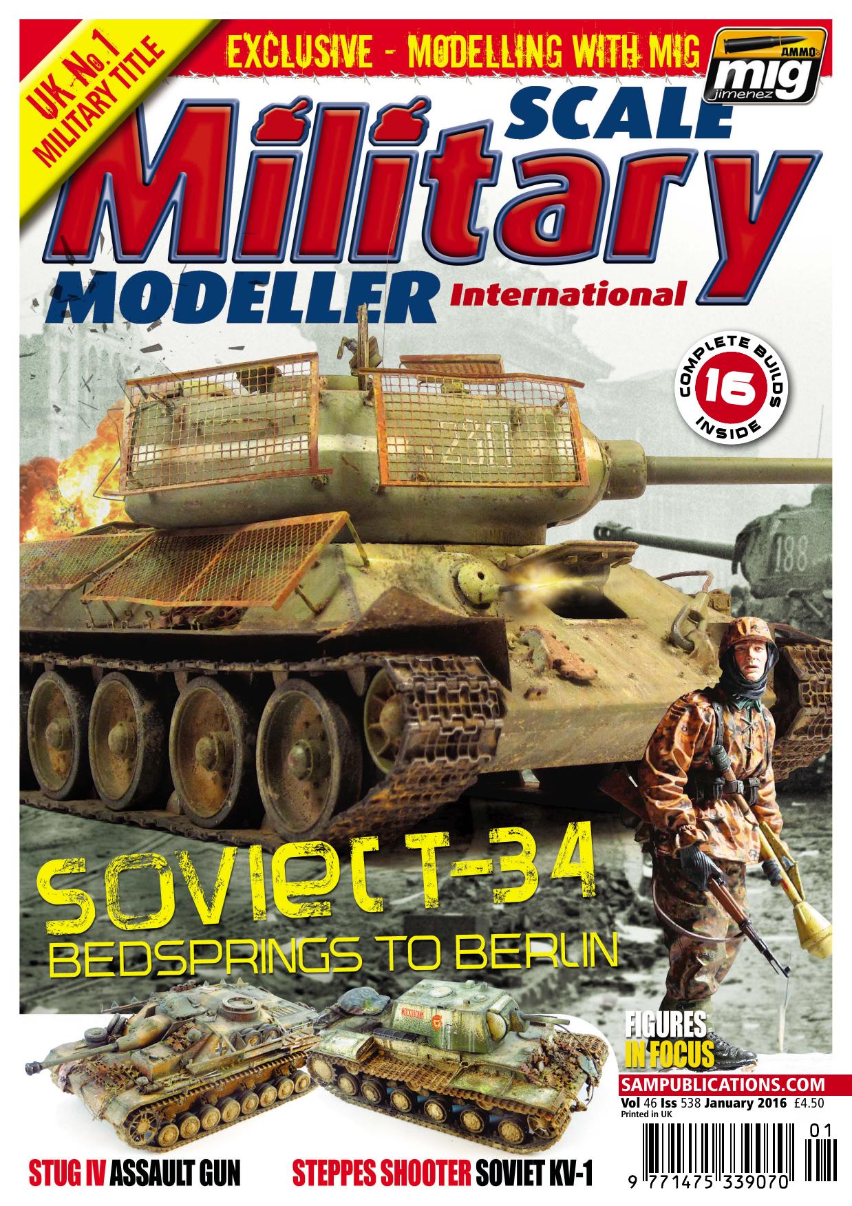 Scale Military Modeller International by Volume 46 Issue 538 (2016-01)