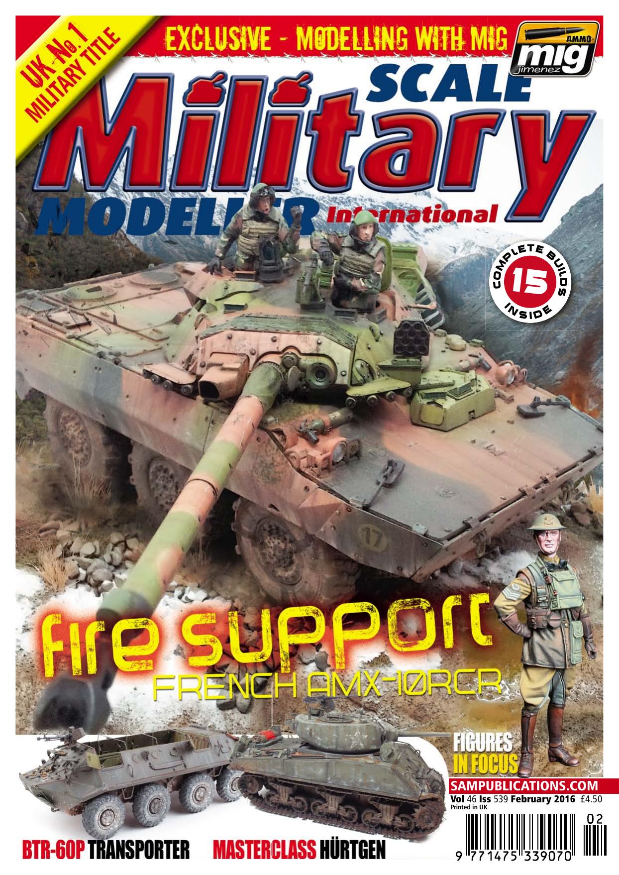 Scale Military Modeller International by Volume 46 Issue 539 (2016-02)