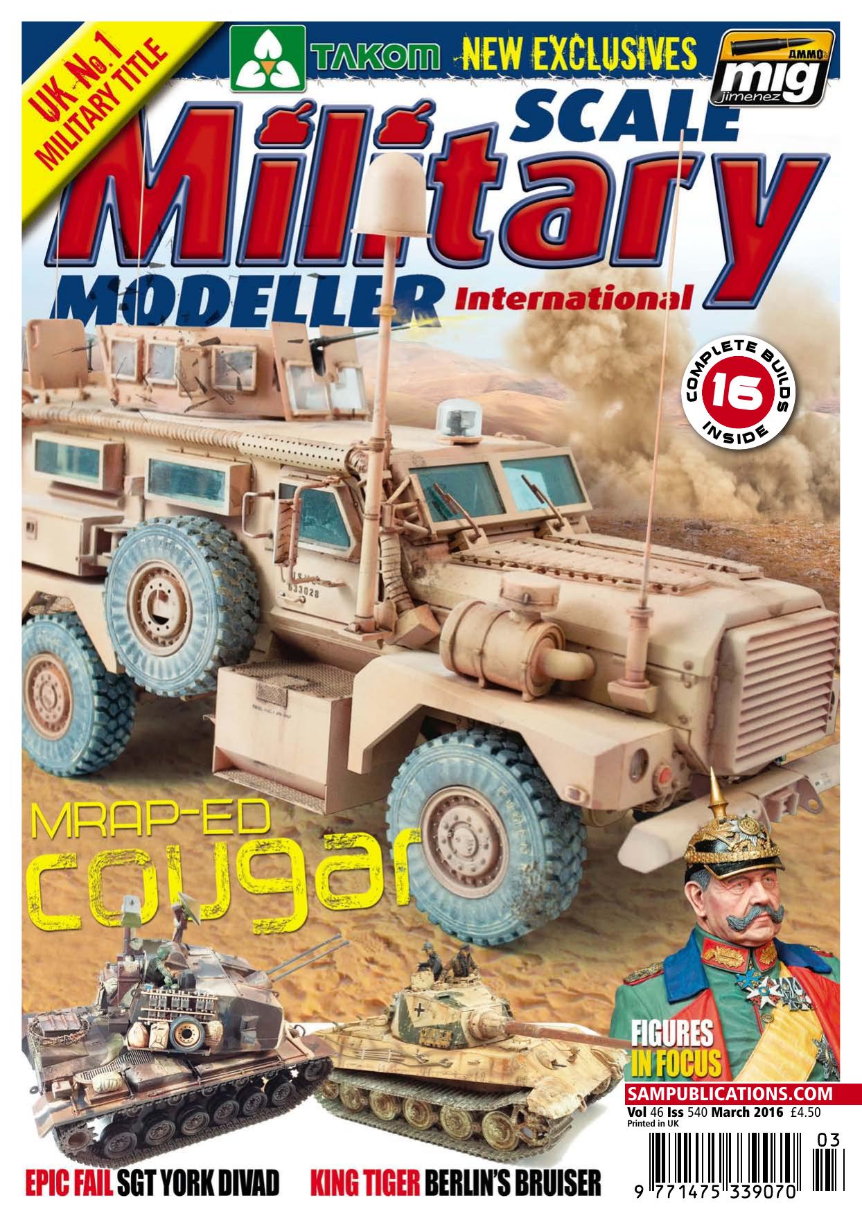 Scale Military Modeller International by Volume 46 Issue 540 (2016-03)