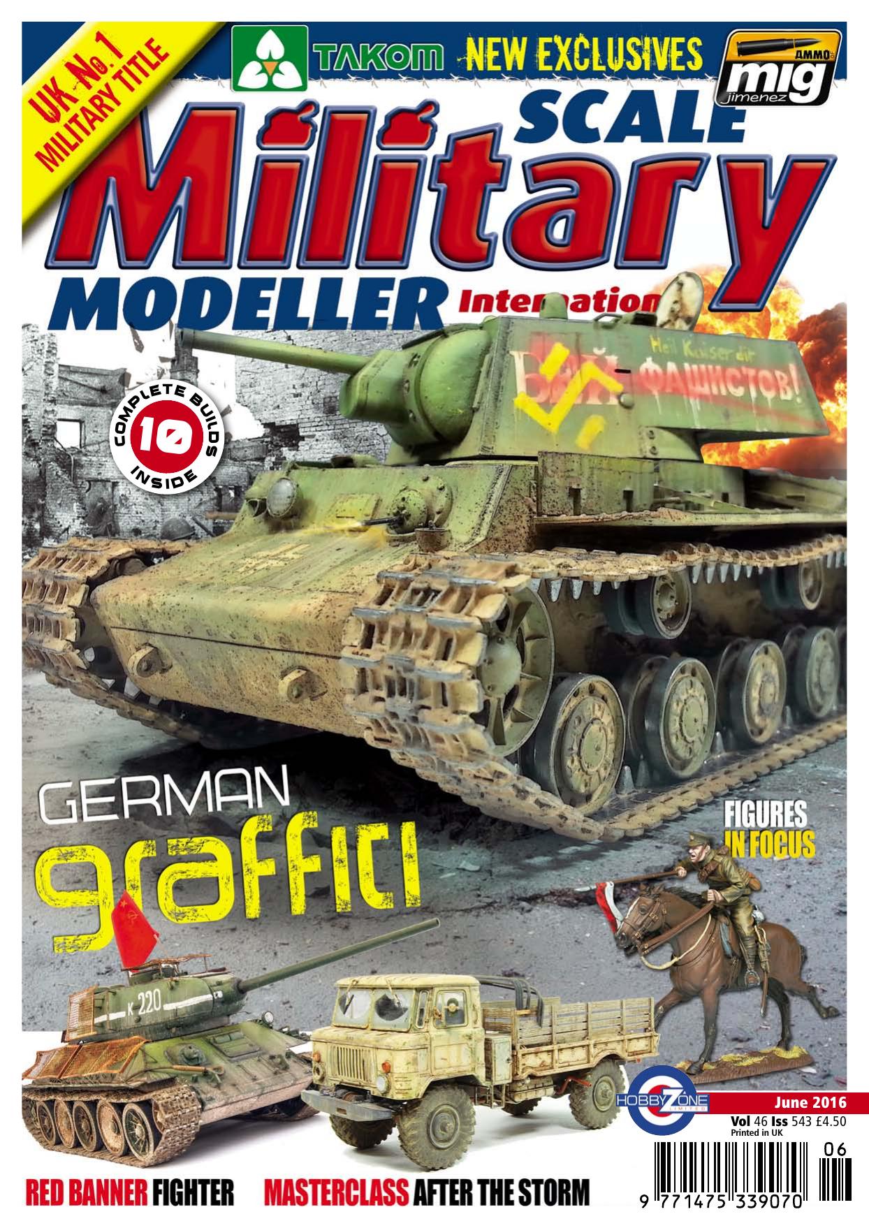 Scale Military Modeller International by Volume 46 Issue 543 (2016-06)