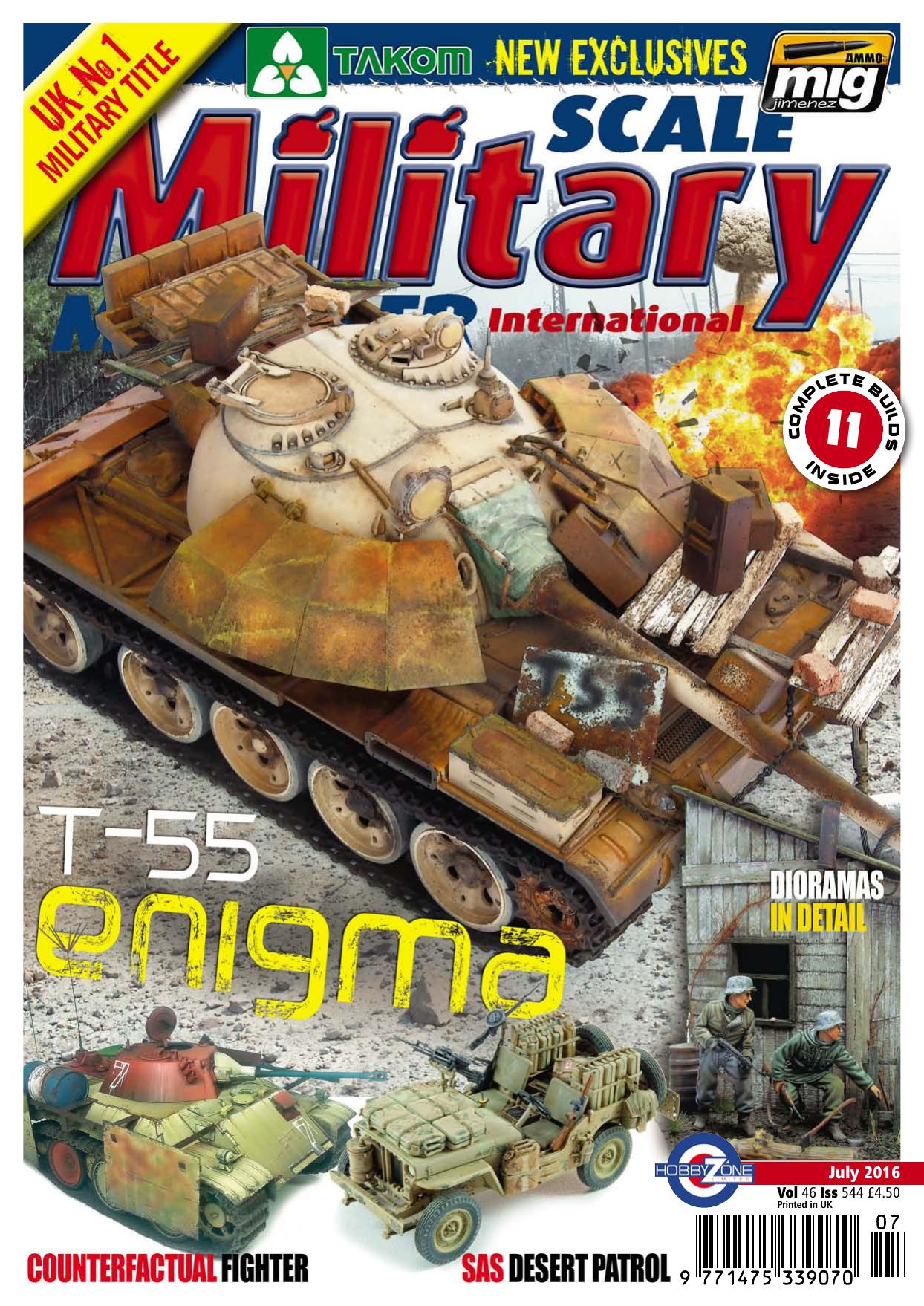 Scale Military Modeller International by Volume 46 Issue 544 (2016-07)