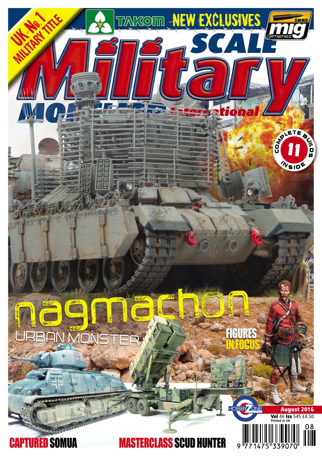 Scale Military Modeller International by Volume 46 Issue 545 (2016-08)