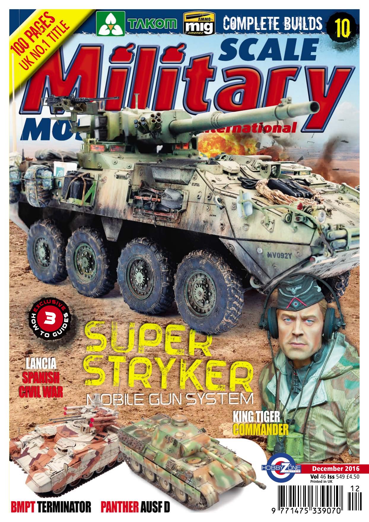Scale Military Modeller International by Volume 46 Issue 549 (2016-12)