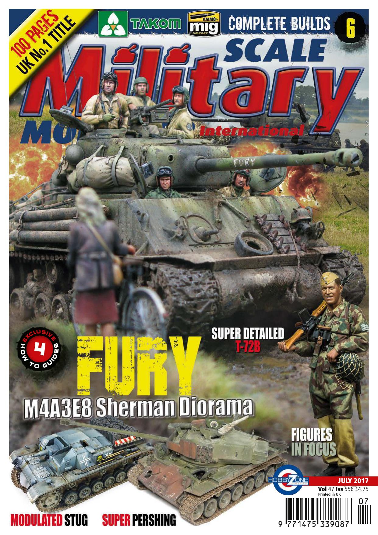 Scale Military Modeller International by Volume 47 Issue 556 (2017-07)