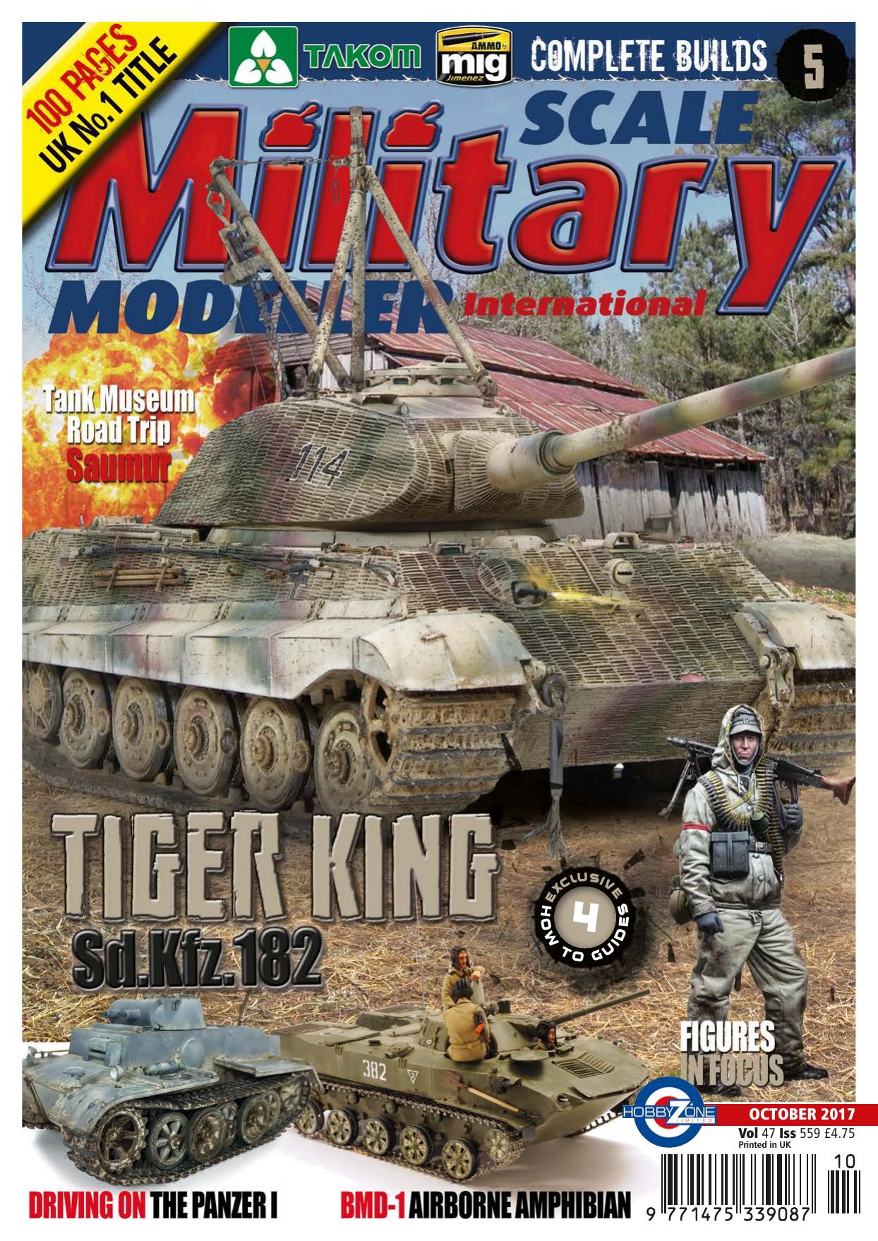 Scale Military Modeller International by Volume 47 Issue 559 (2017-10)