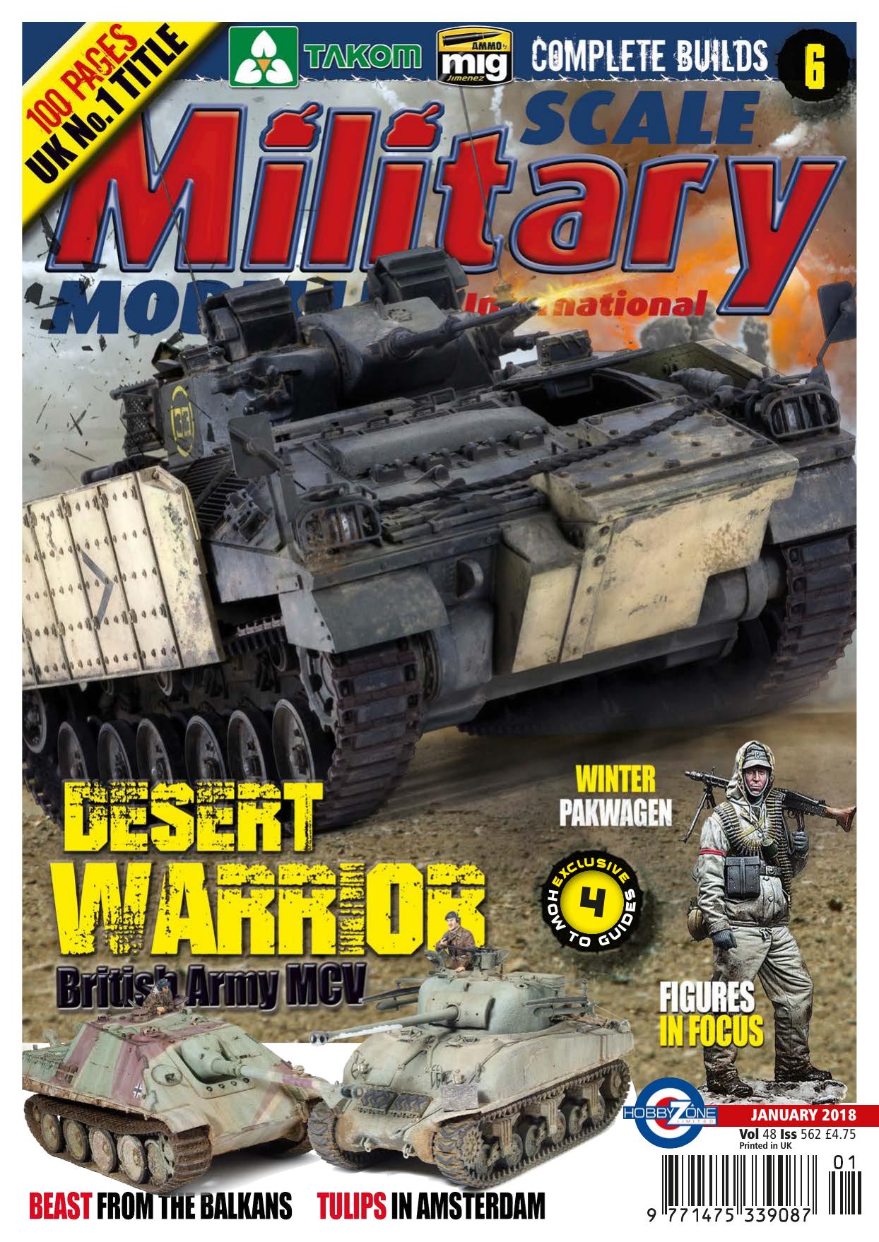 Scale Military Modeller International by Volume 48 Issue 562 (2018-01)