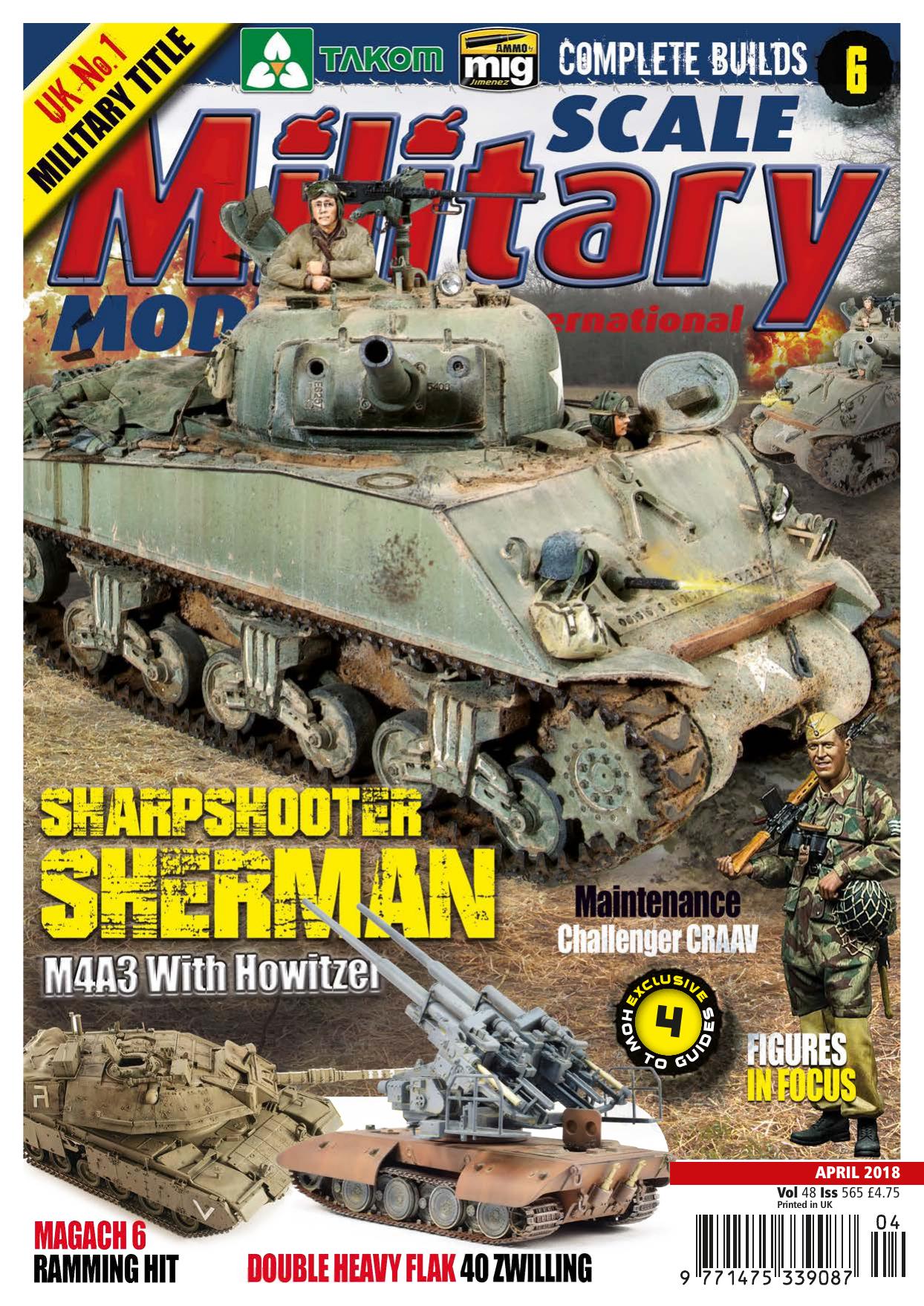 Scale Military Modeller International by Volume 48 Issue 565 (2018-04)